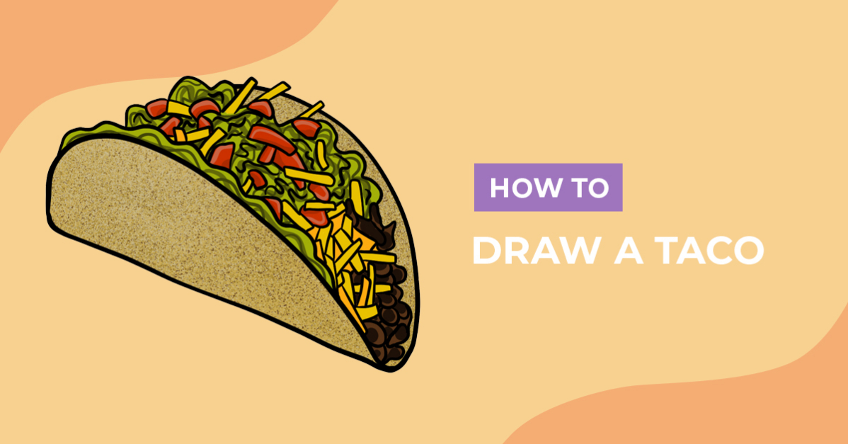 How to Draw a Taco
