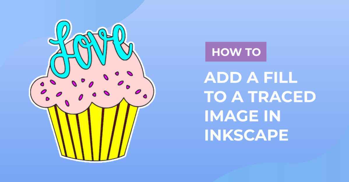 How to Add a Fill to a Traced Image in Inkscape