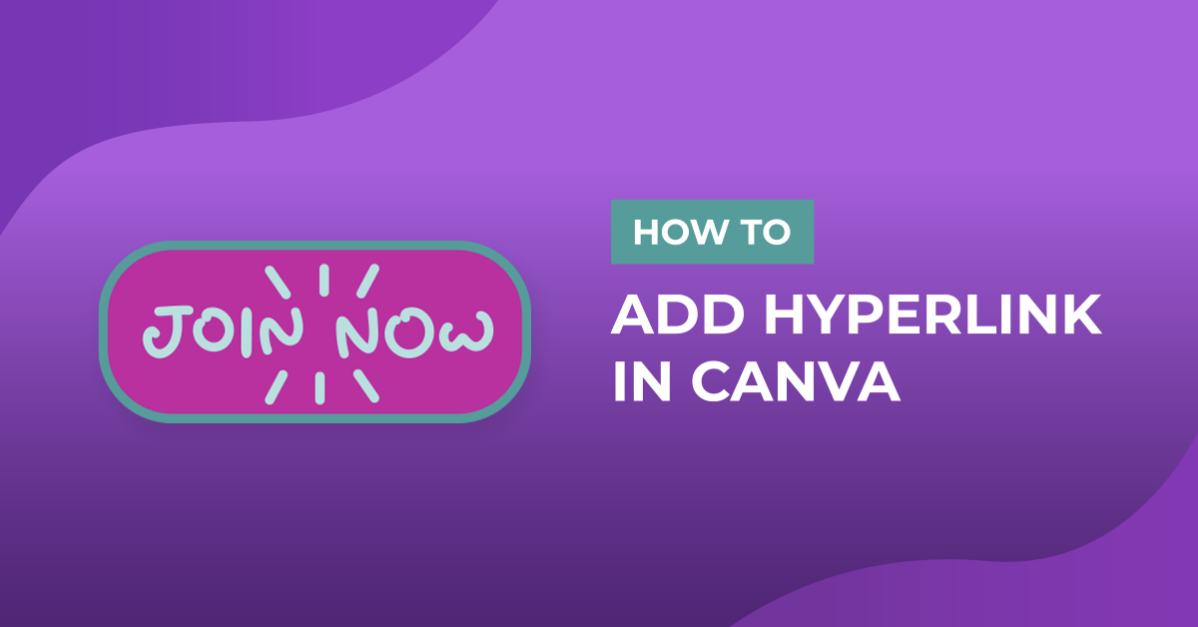 How to Add Hyperlink in Canva