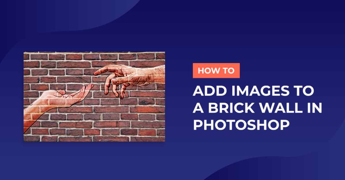 Image on Brick Wall in Photoshop