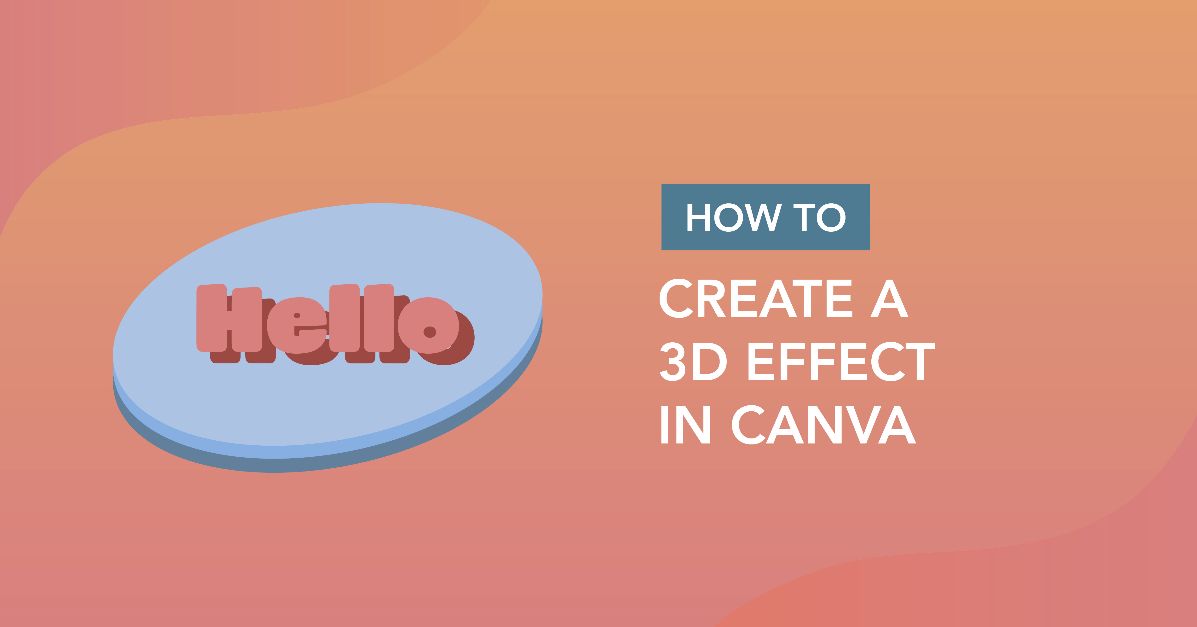 Create 3D effect in Canva