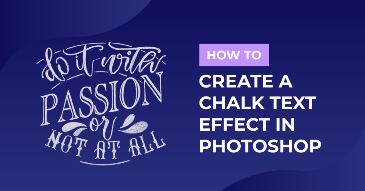 Chalk Text Effect in Photoshop
