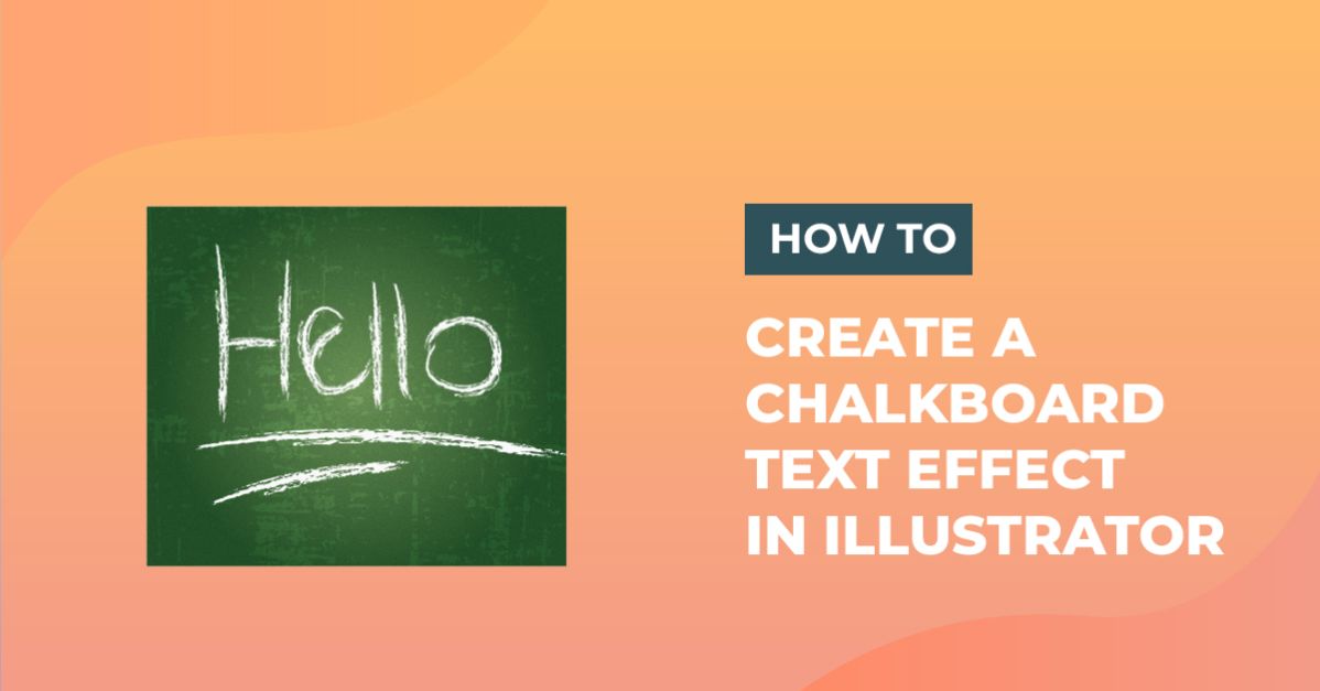 Chalkboard in Illustrator