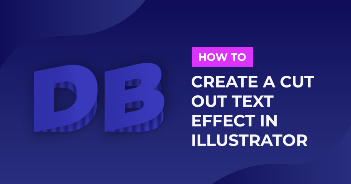 Cut Out Text in Illustrator