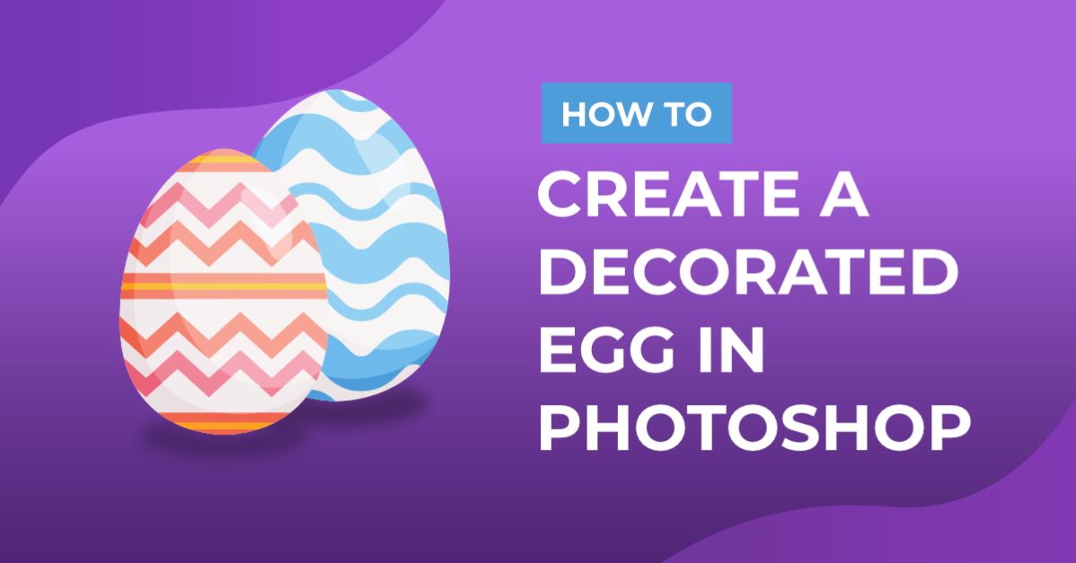 Decorated Egg in Photoshop