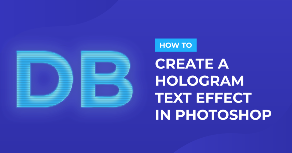 Hologram Text Effect in Photoshop