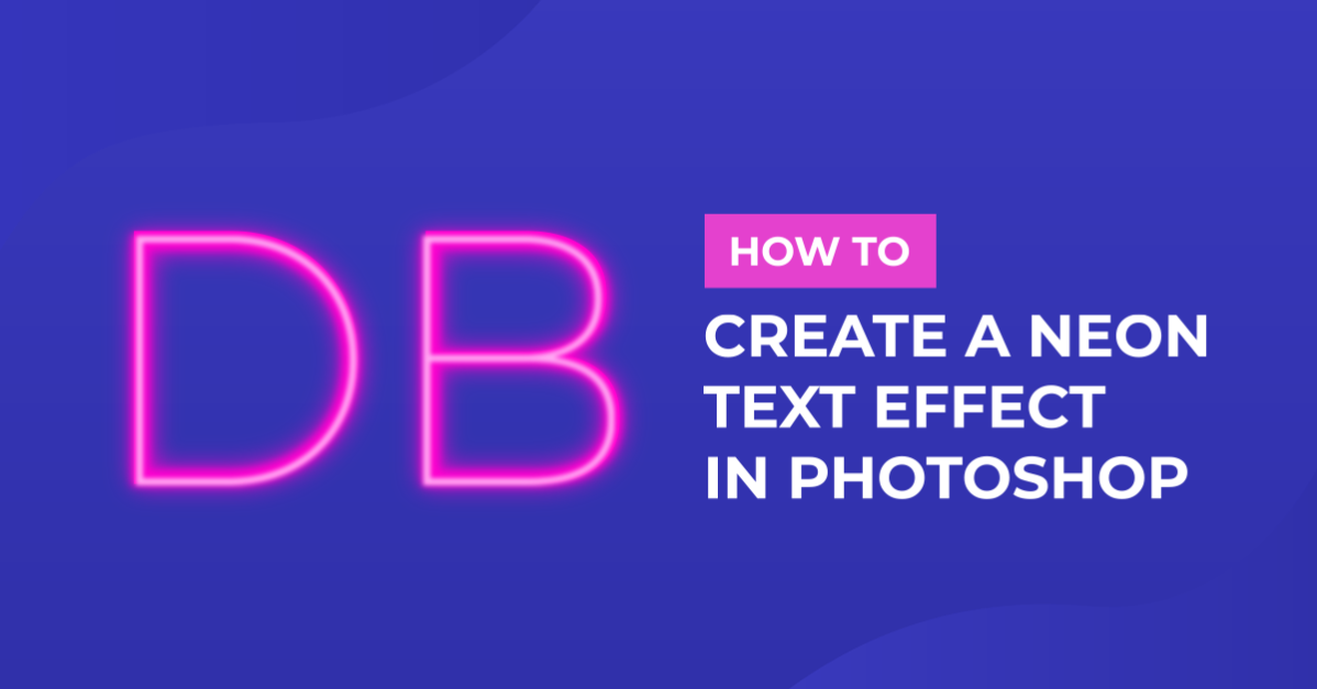 Neon Text Effect in Photoshop