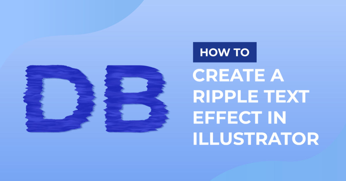 Ripple Text in Illustrator