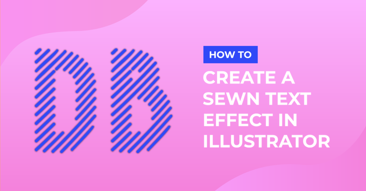 Sewed Text in Illustrator