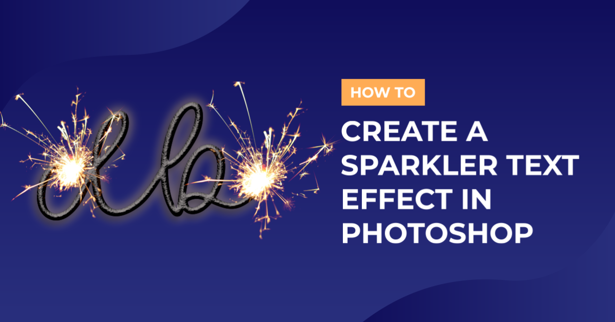 Sparkler Text Effect Photoshop