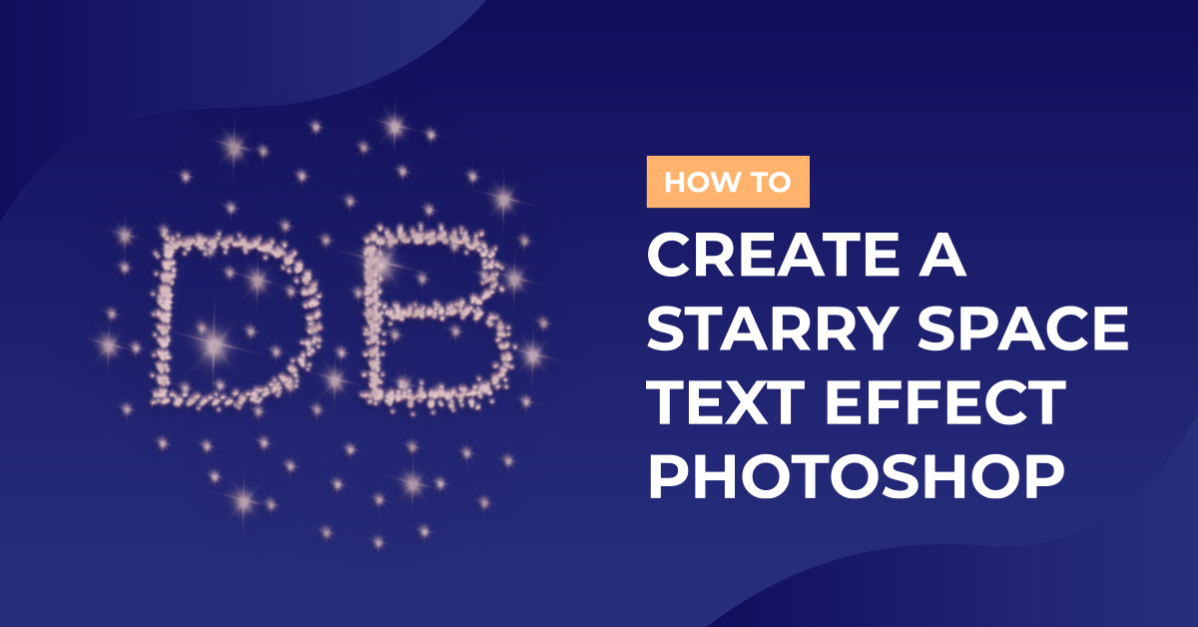 Starry Space Text Effect Photoshop