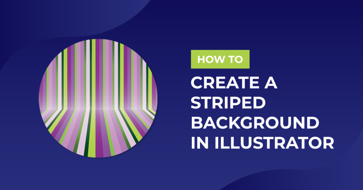 Striped Background in Illustrator