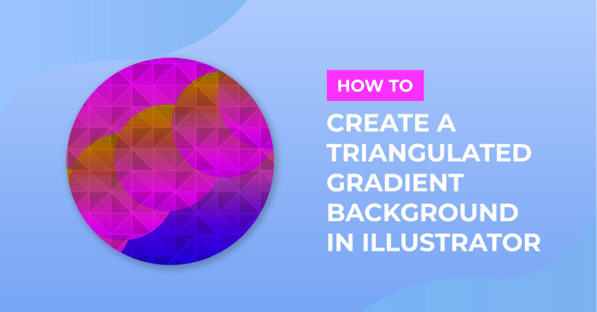 Triangulated Gradient Background in Illustrator