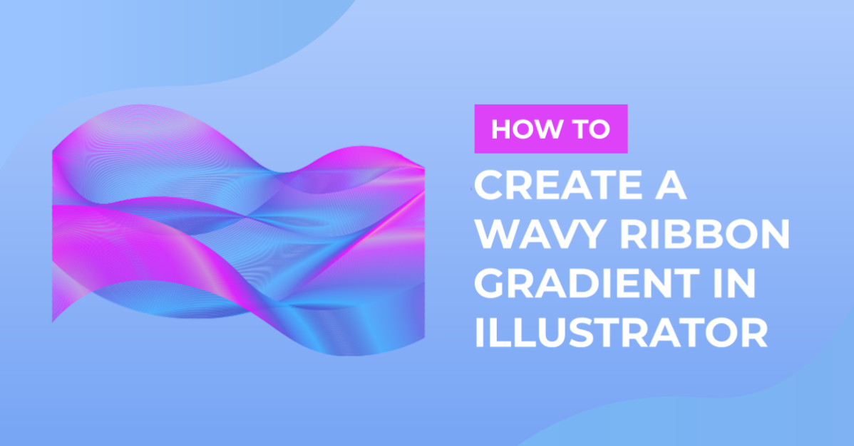 Wavy Ribbon Gradient in Illustrator