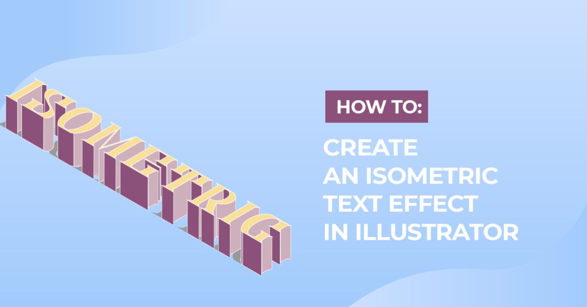 Isometric Text in Illustrator