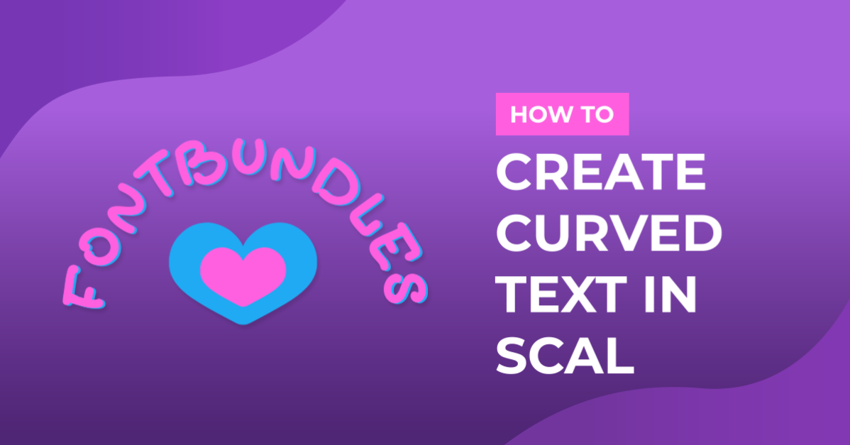 How to create Curved text in Sure Cuts A Lot 4