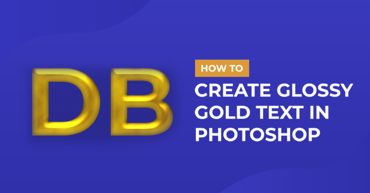 Glossy Gold Text in Photoshop