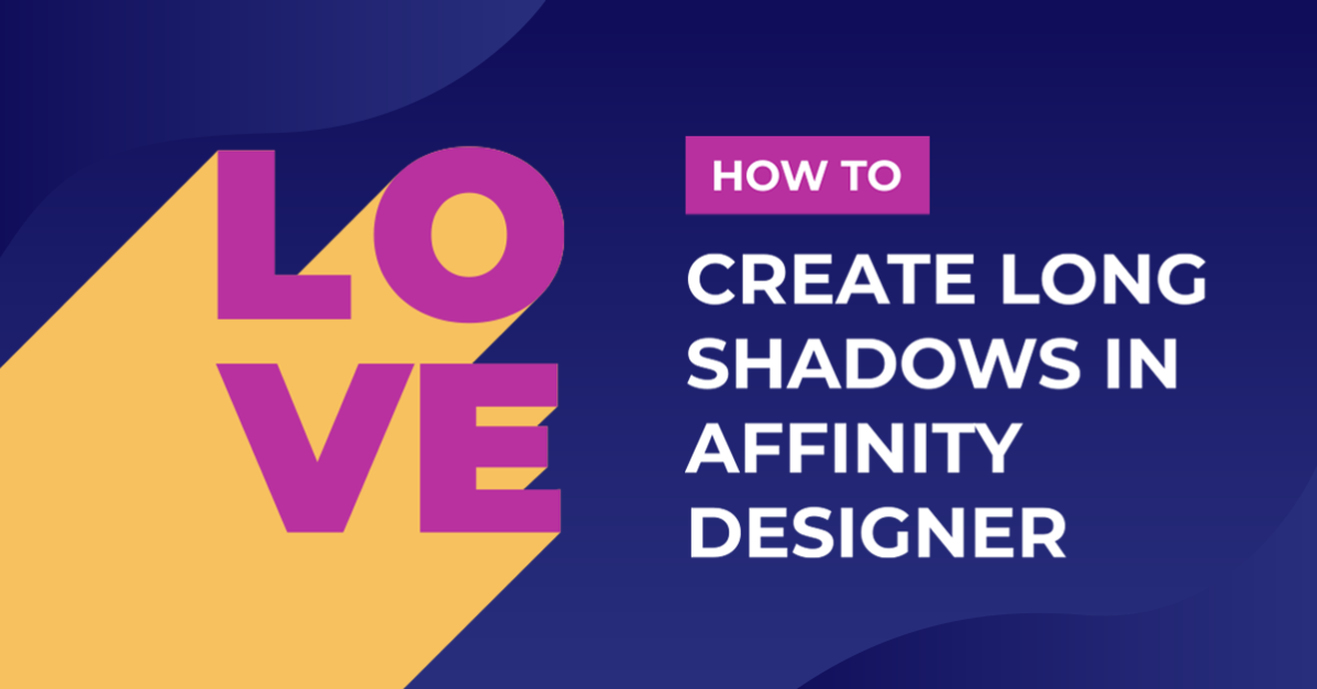 How to Create Long Shadows in Affinity Designer