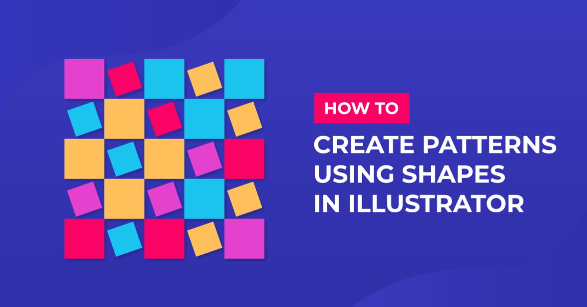 Creating patterns using shapes in Illustrator