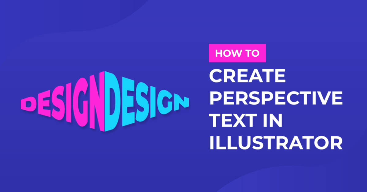 Text in Perspective in illustrator