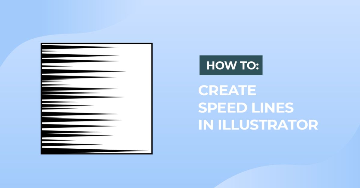 Speed Lines in Illustrator