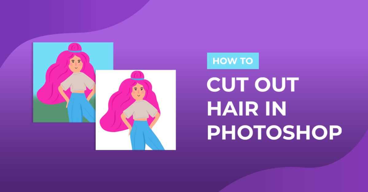 Cut Out Hair Effect in Photoshop