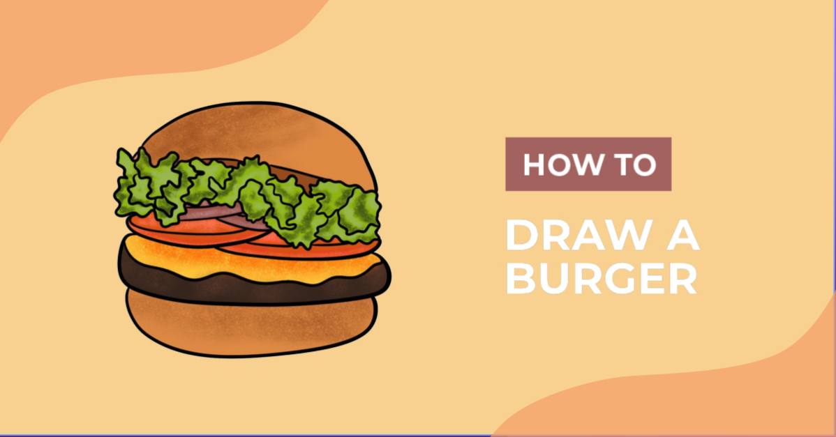 How to Draw a Burger