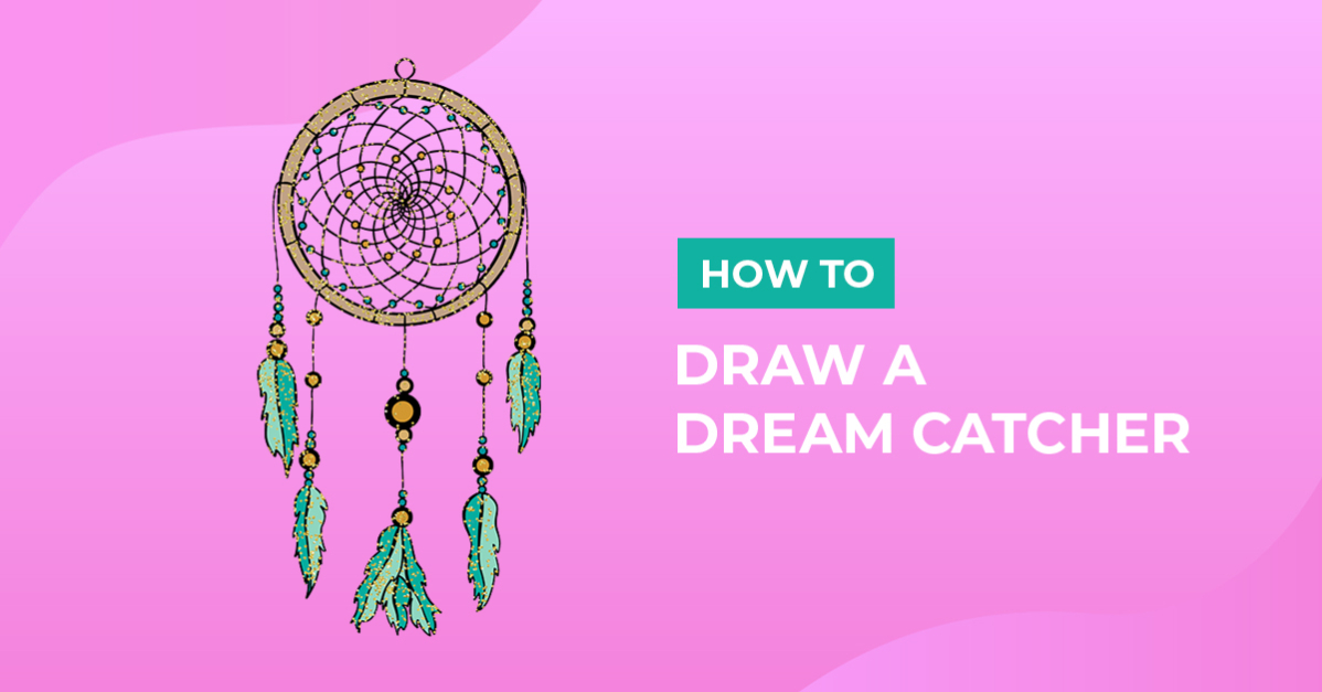How to Draw a Dream Catcher