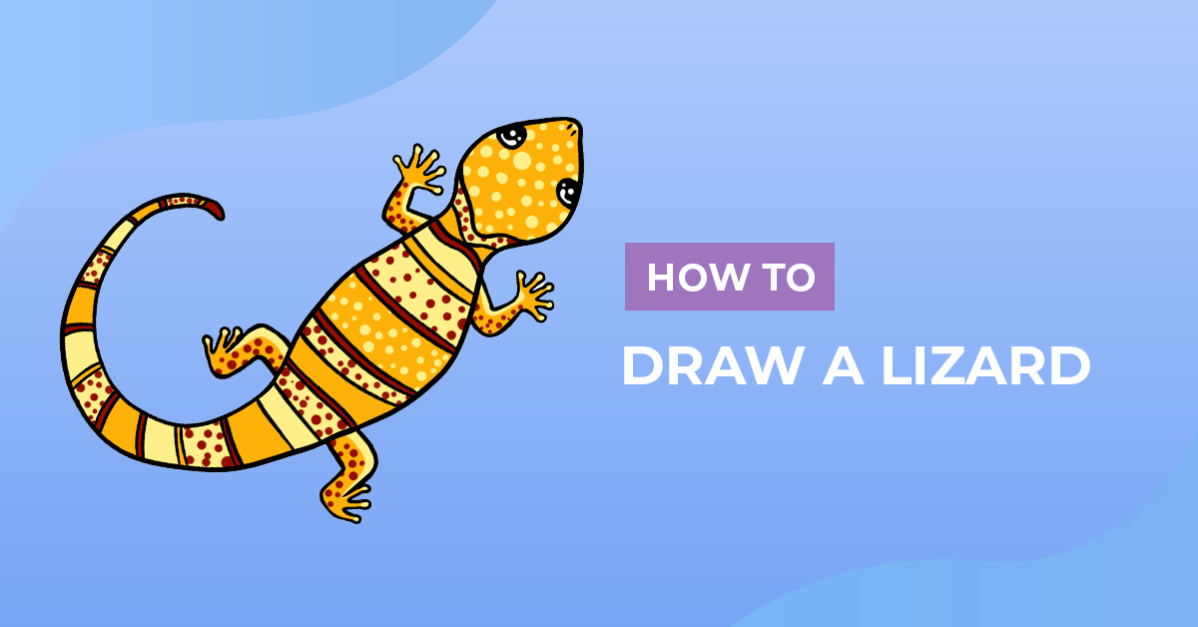 How to Draw a Lizard