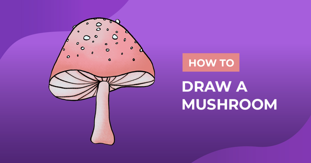 How to Draw a Mushroom