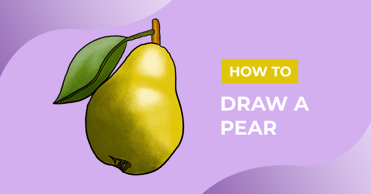 How to Draw a Pear