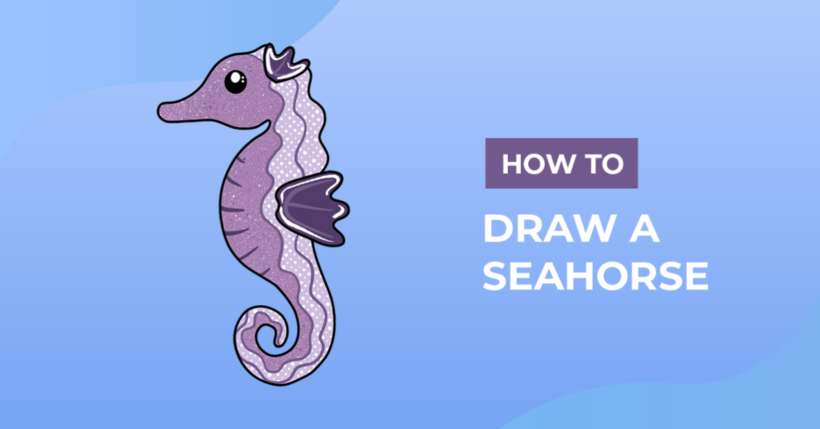 How to Draw a Seahorse