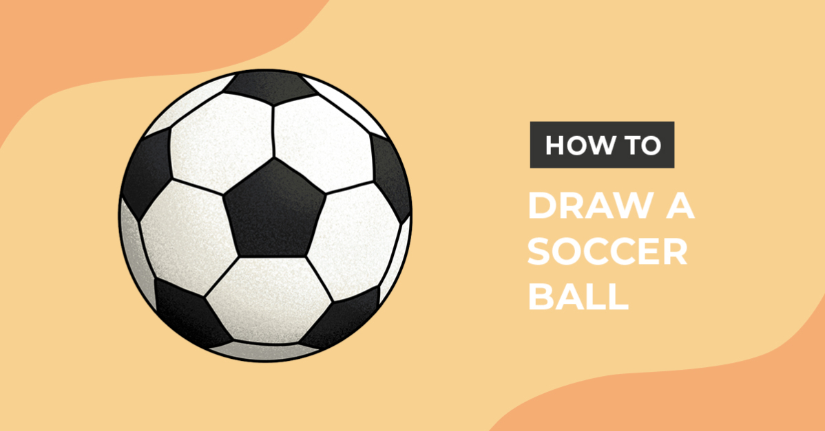How to Draw a Soccer Ball