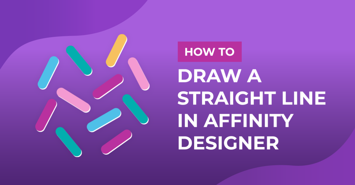 How to Draw a Straight Line in Affinity Designer