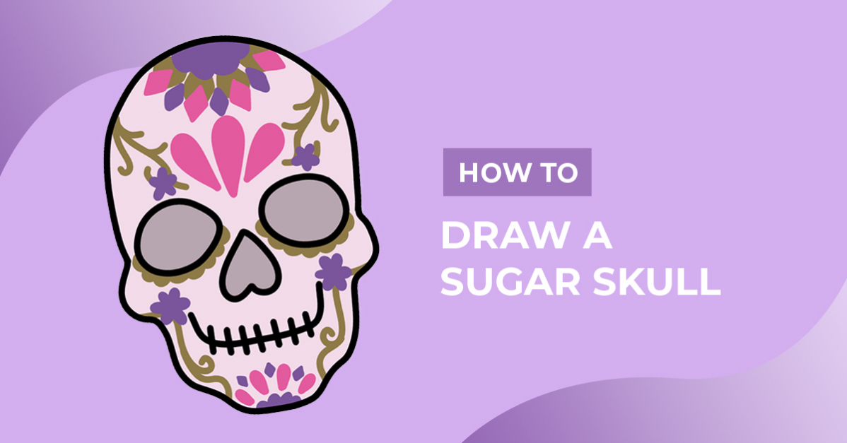 How to Draw a Sugar Skull