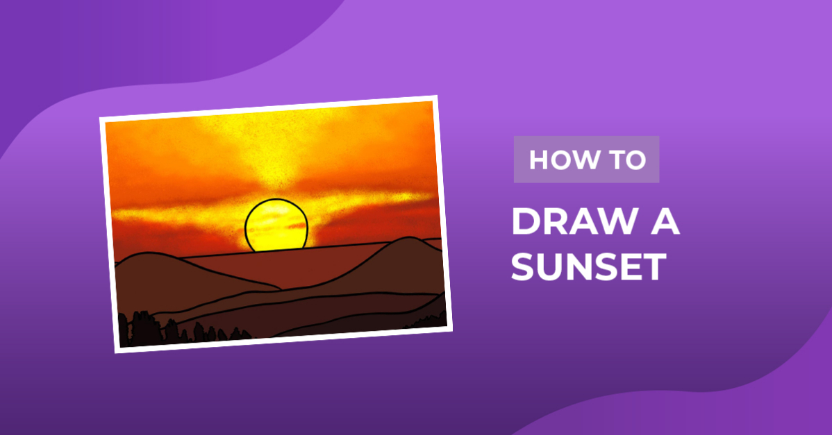 How to Draw a Sunset