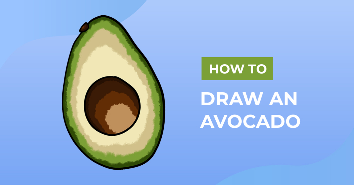 How to Draw an Avocado