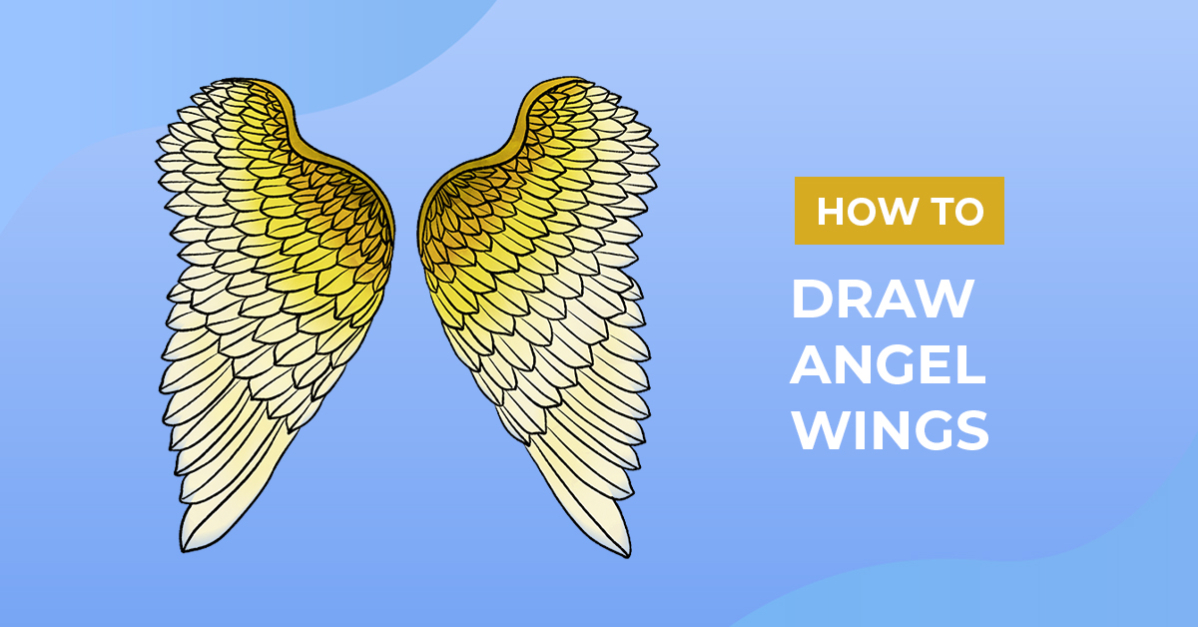 How to Draw Angel Wings