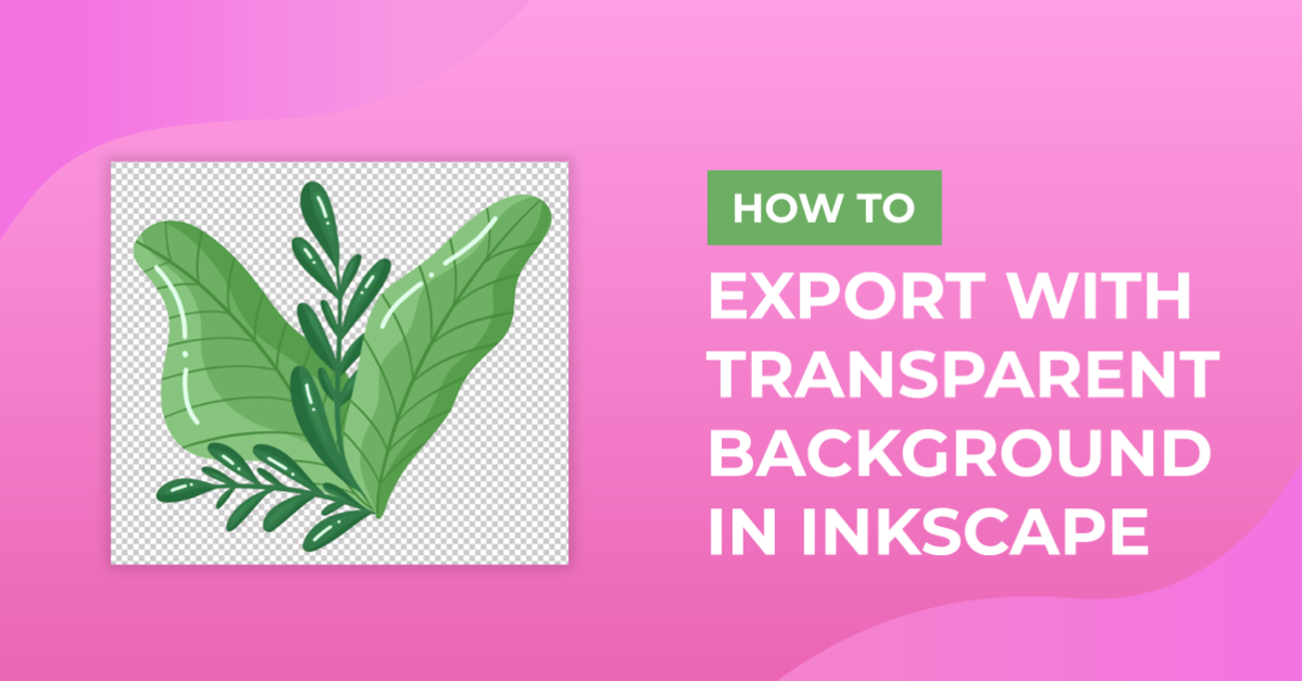 How to save and export files with a transparent background