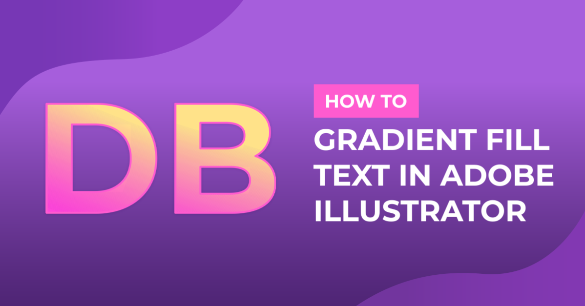 How to Gradient Fill Text in Adobe Illustrator