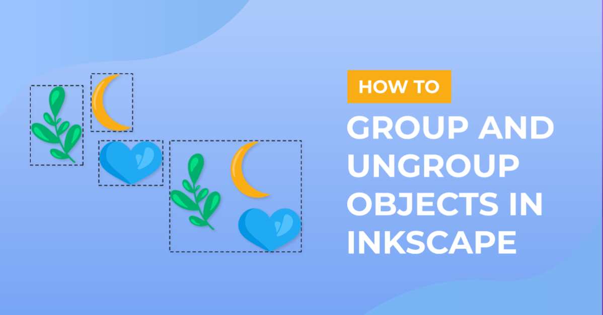 How to Group and Ungroup Objects in Inkscape