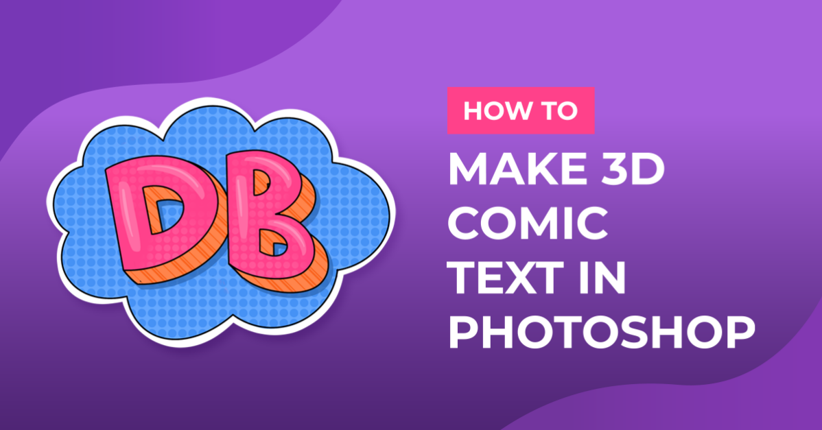 3D Comic Text in Photoshop