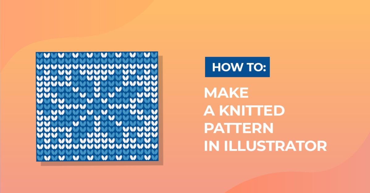 Knitted Pattern in Illustrator