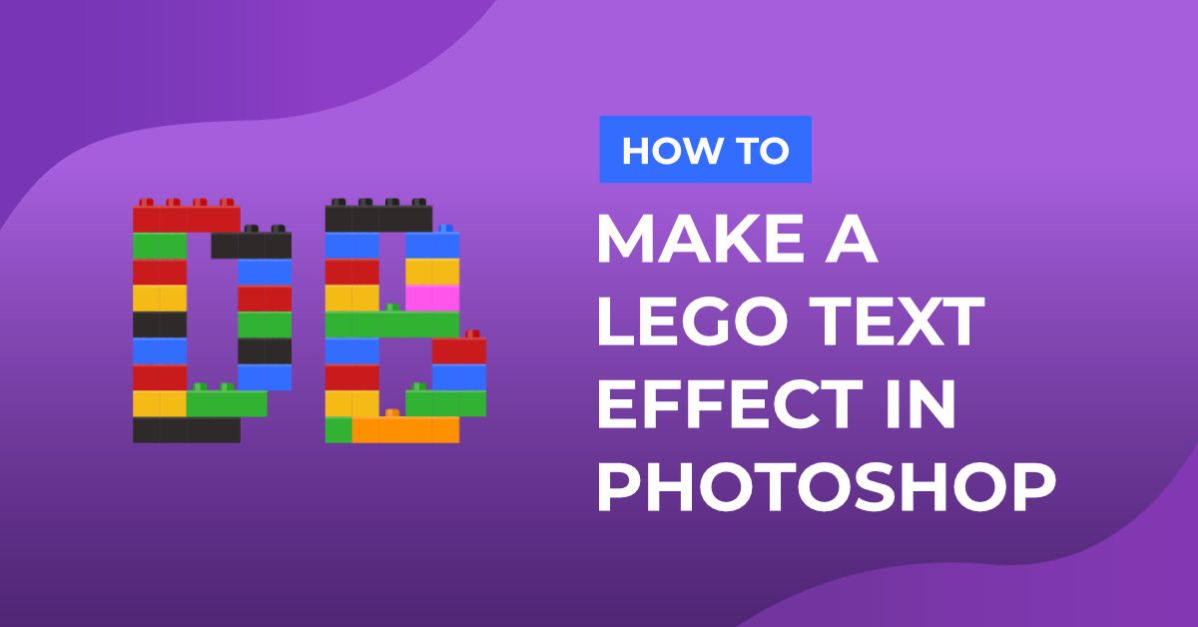Lego Text Effect Photoshop