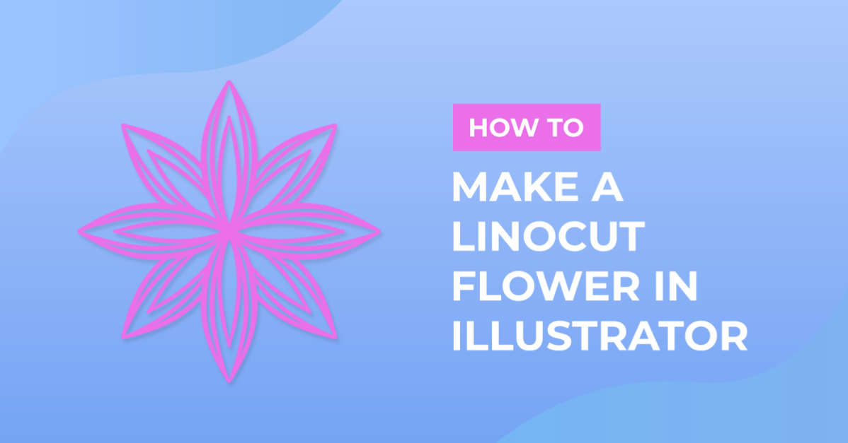 How to Make a Linocut Flower in Illustrator