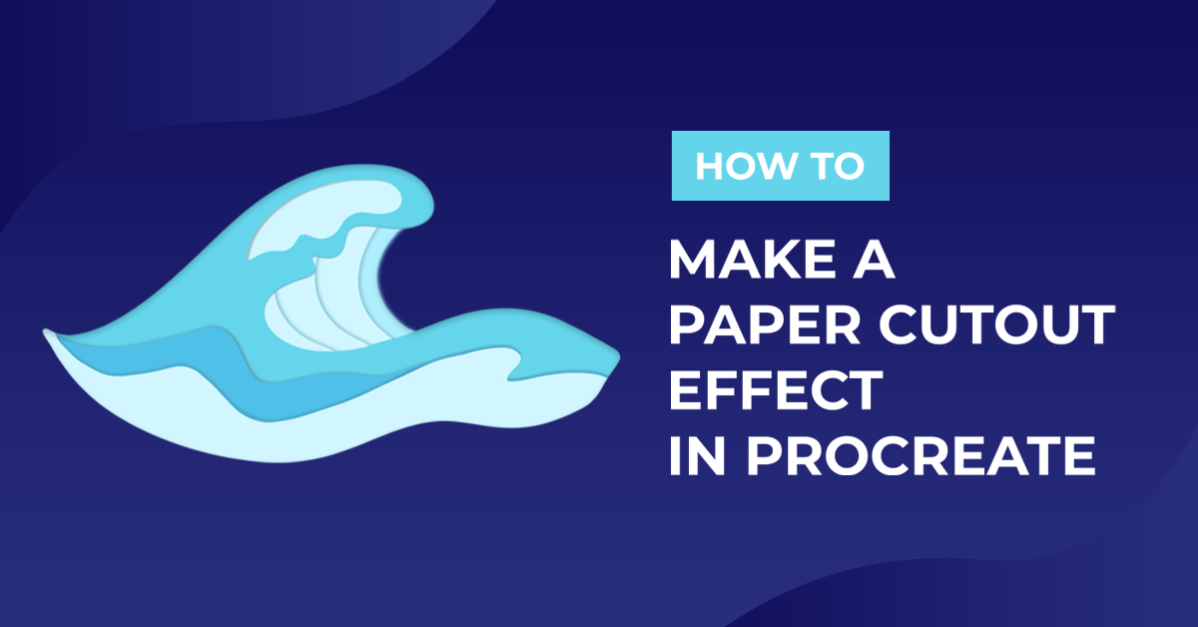How to Make a Paper Cutout Effect in Procreate