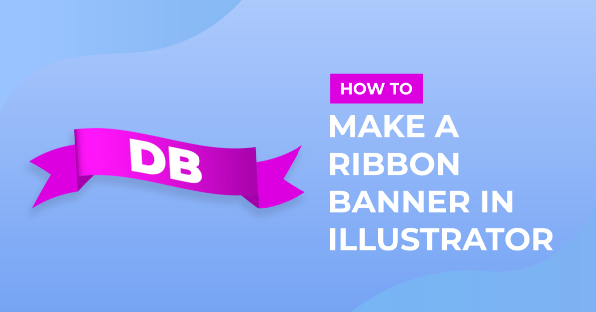 Ribbon Banner Vector in Illustrator