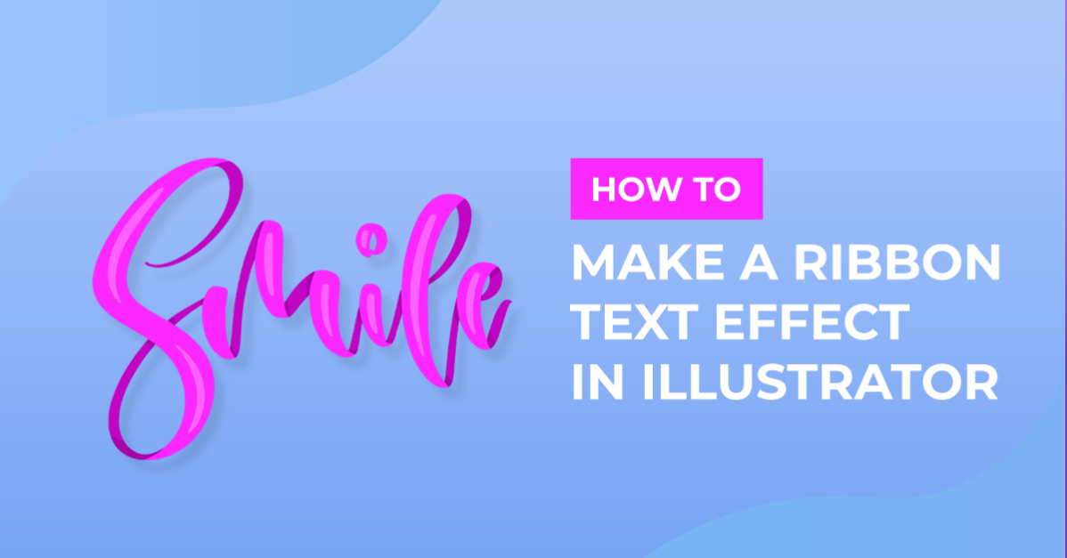 Ribbon Text in Illustrator