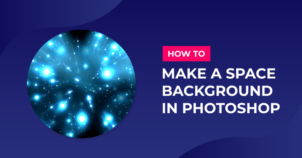 Space Background in Photoshop