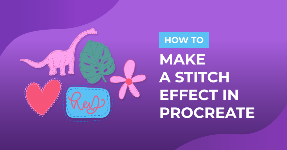 How to Make a Stitch Effect in Procreate